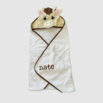 Load image into Gallery viewer, Baby Giraffe Animal Hooded Towel
