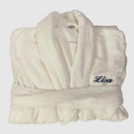 Load image into Gallery viewer, Adults Terry Bath Robes | White - Medium
