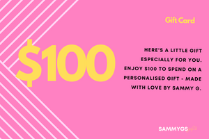 Sammy G's Gift Card | $100