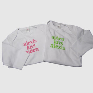 Baby Short Sleeve Onesie | Twin Set