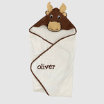 Load image into Gallery viewer, Kid&#39;s Moose Animal Hooded Towel
