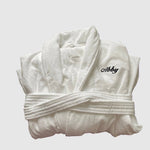 Load image into Gallery viewer, Adults Terry Bath Robes | White - Medium
