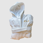 Load image into Gallery viewer, Adults Bath Robes | White Hooded
