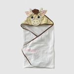 Load image into Gallery viewer, Baby Giraffe Animal Hooded Towel
